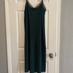 Emerald long dress!